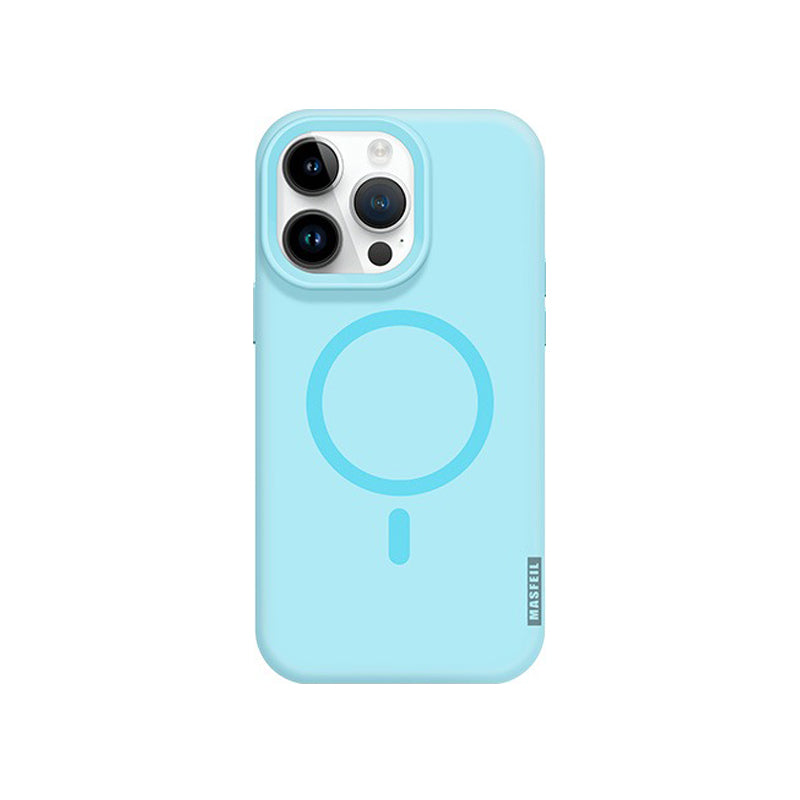 Light Blue Solid Color iPhone Case