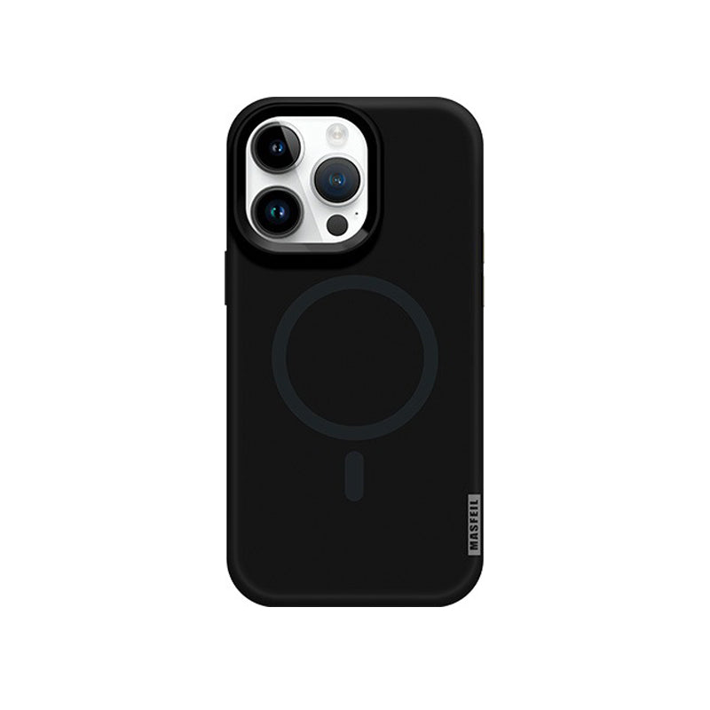 Black Solid Color iPhone Case