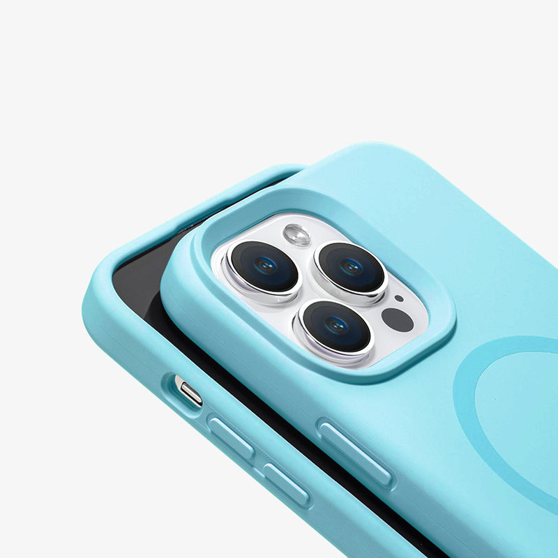 Light Blue Solid Color iPhone Case