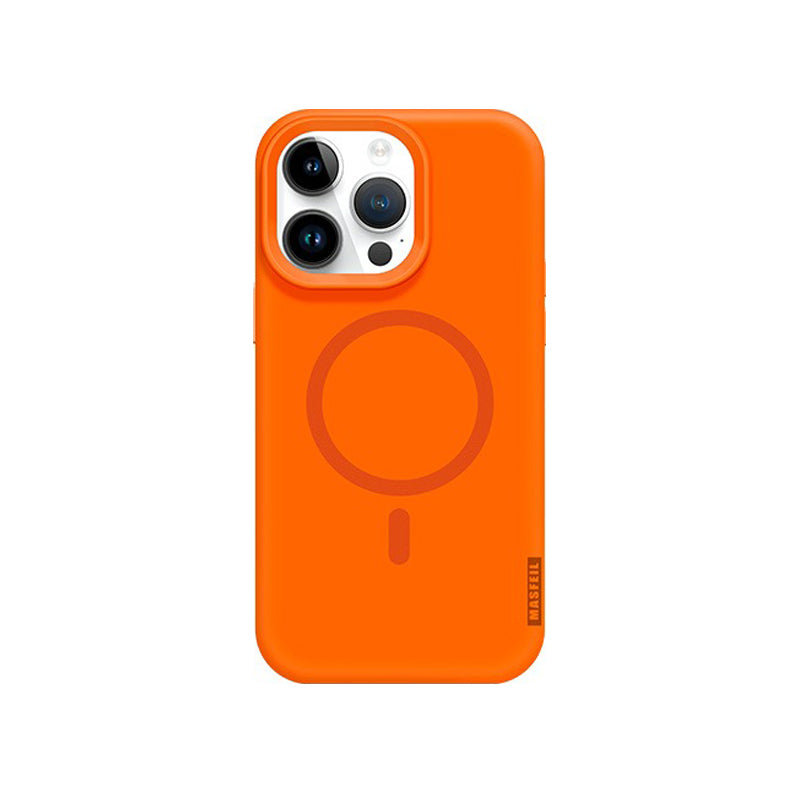 Orange Solid Color iPhone Case