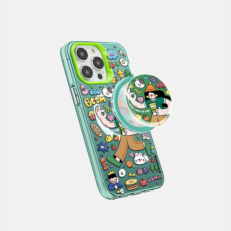 Happy Girl iPhone Case