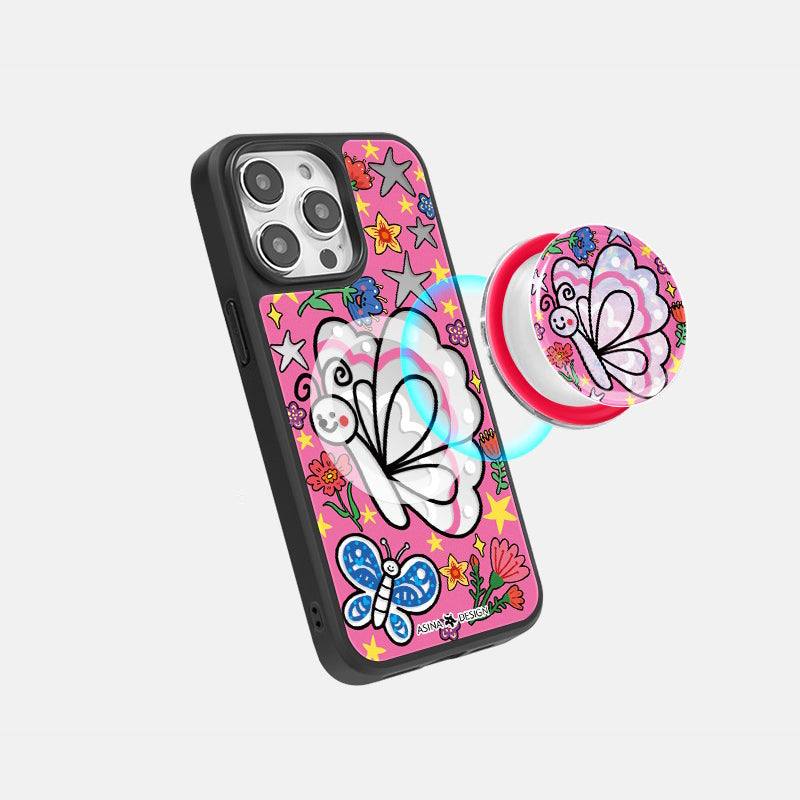 Cute art Butterfly Pattern iPhone Case