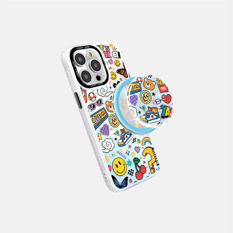 Colorful Comic iPhone Case