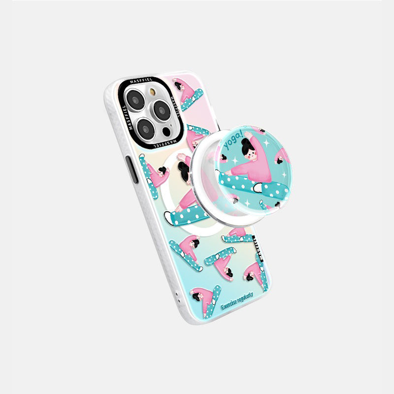 Yoga Girl iPhone Case