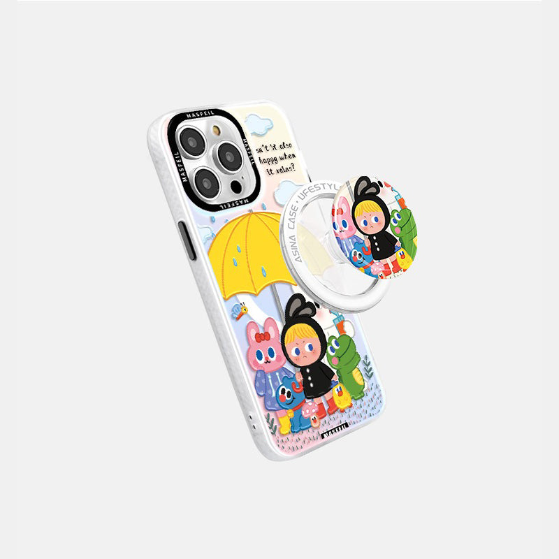 Rainy Girl iPhone Case