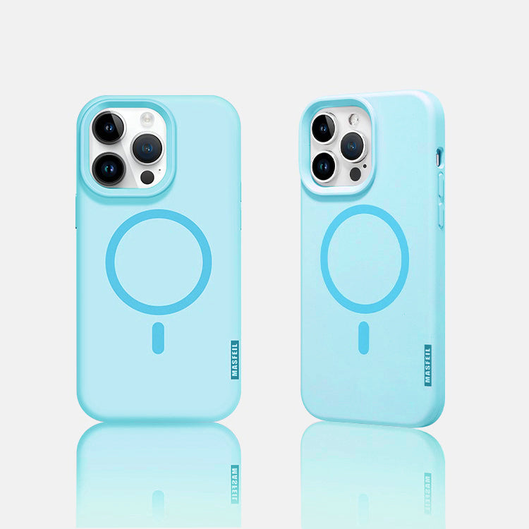 Light Blue Solid Color iPhone Case