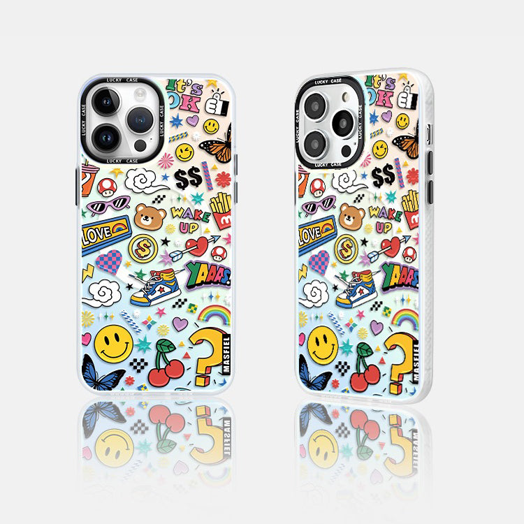 Colorful Comic iPhone Case