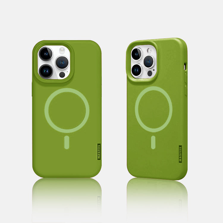 Green Solid Color iPhone Case