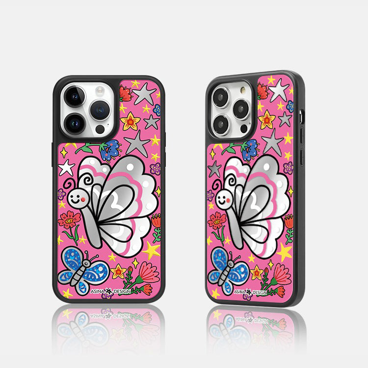 Cute art Butterfly Pattern iPhone Case