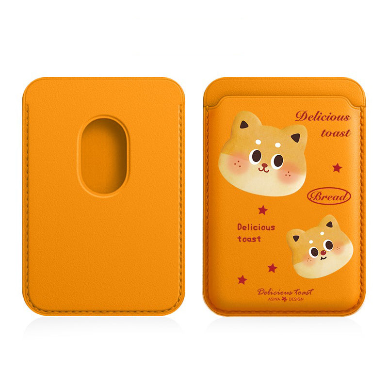 Orange Cat MagSafe Wallet