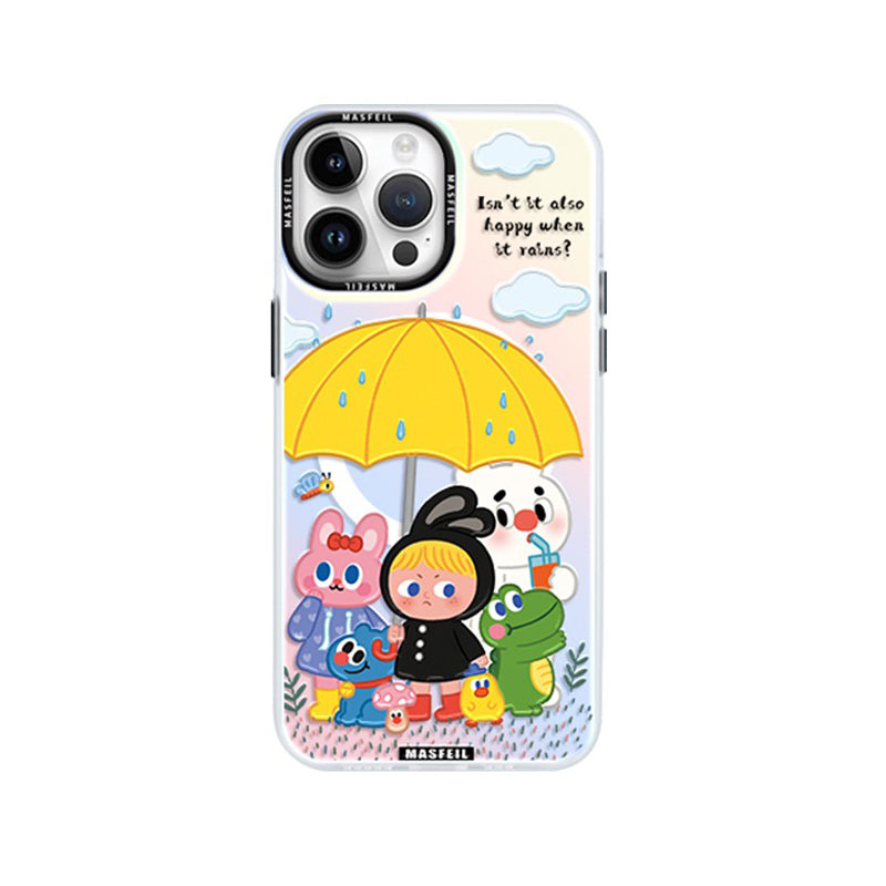 Rainy Girl iPhone Case