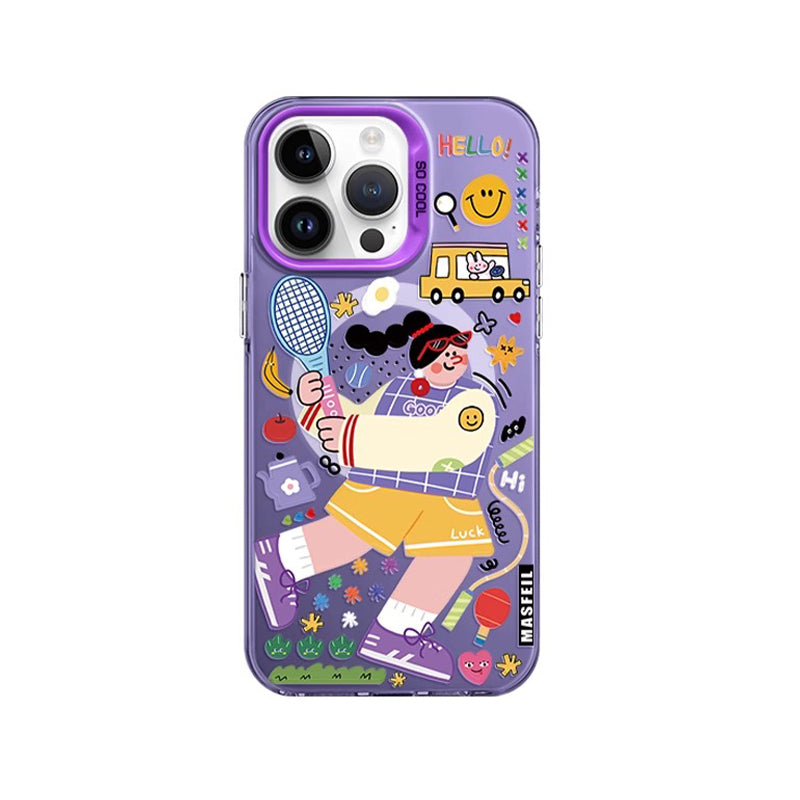 Sports Girl iPhone Case