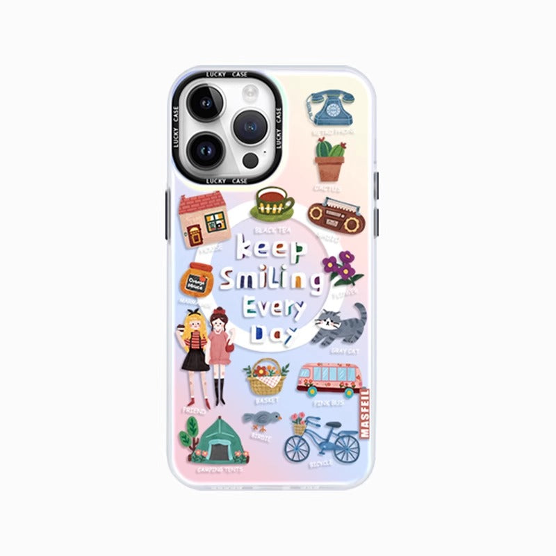 Colorful Life iPhone Case