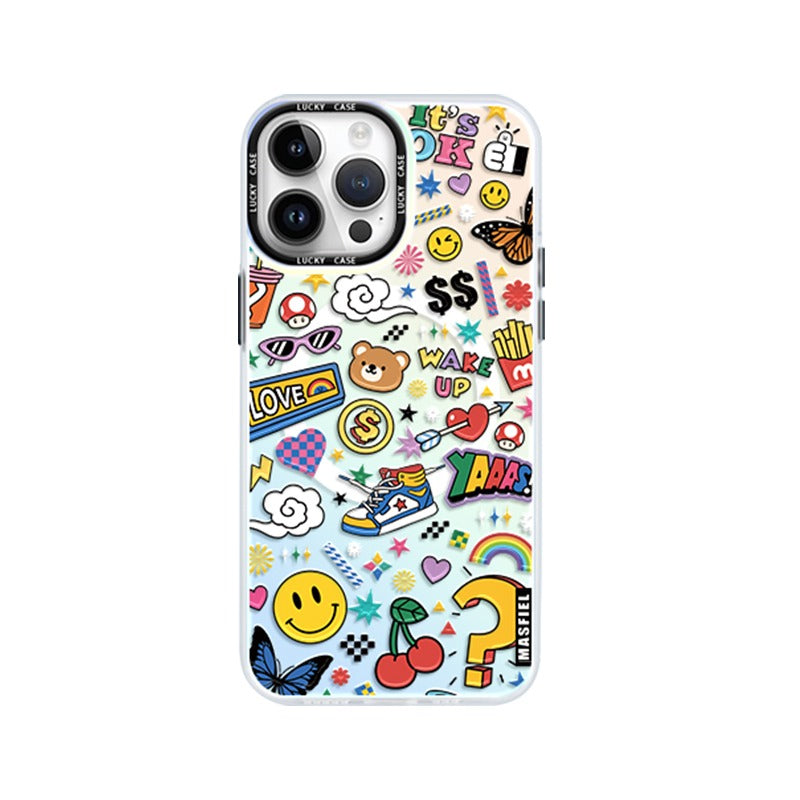 Colorful Comic iPhone Case