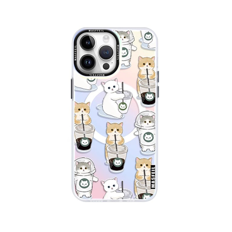 Coffee Cat iPhone Case