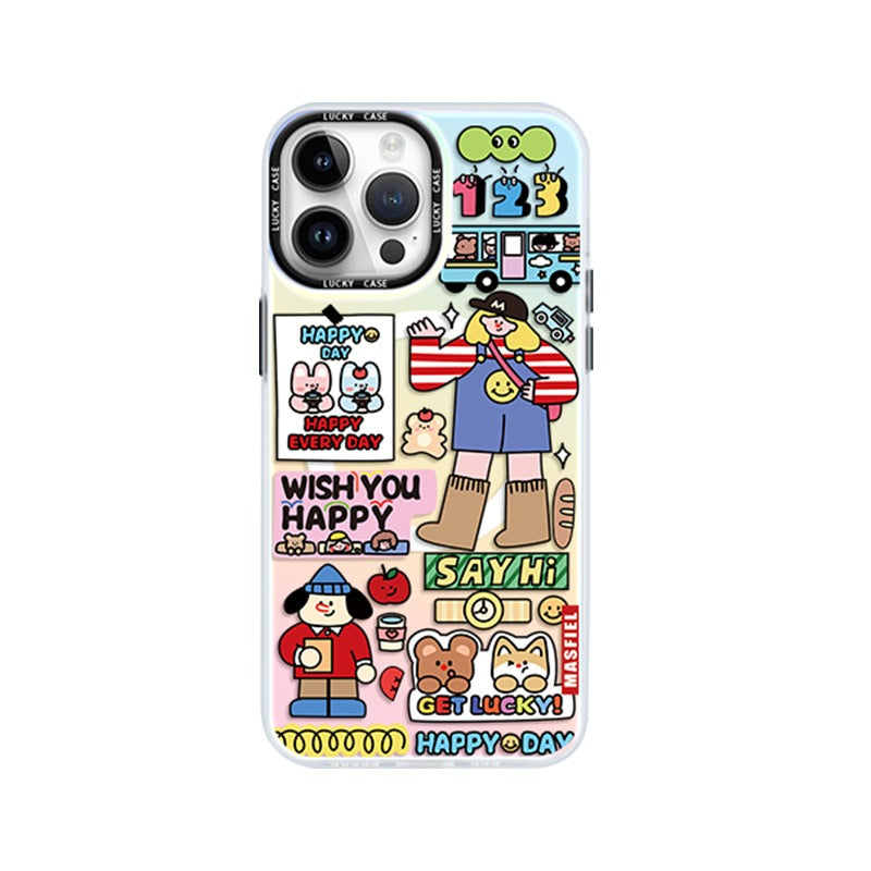 Happy iPhone Case