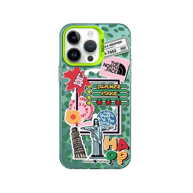 Comic World iPhone Case