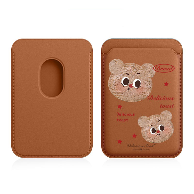 Brown Bear MagSafe Wallet