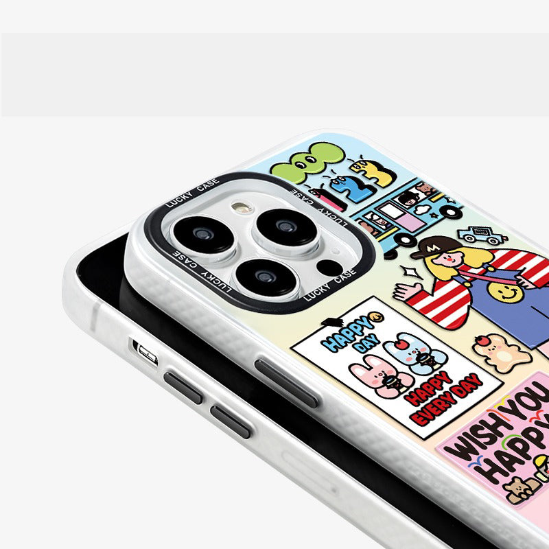 Happy iPhone Case