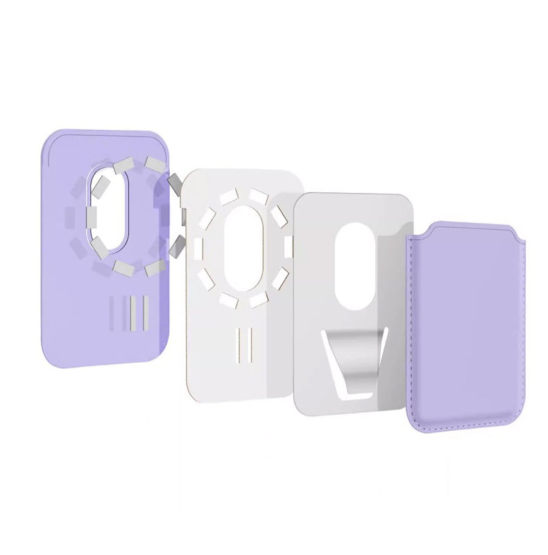 Light Purple Animal MagSafe Wallet