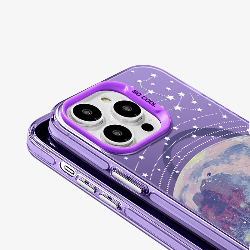 Purple Planet iPhone Case