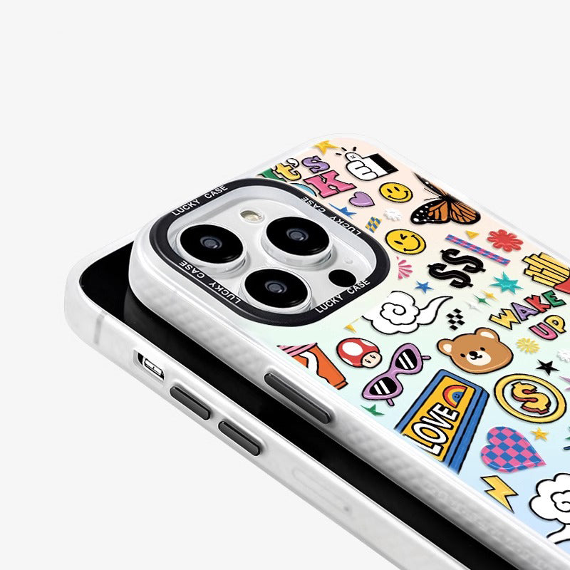 Colorful Comic iPhone Case