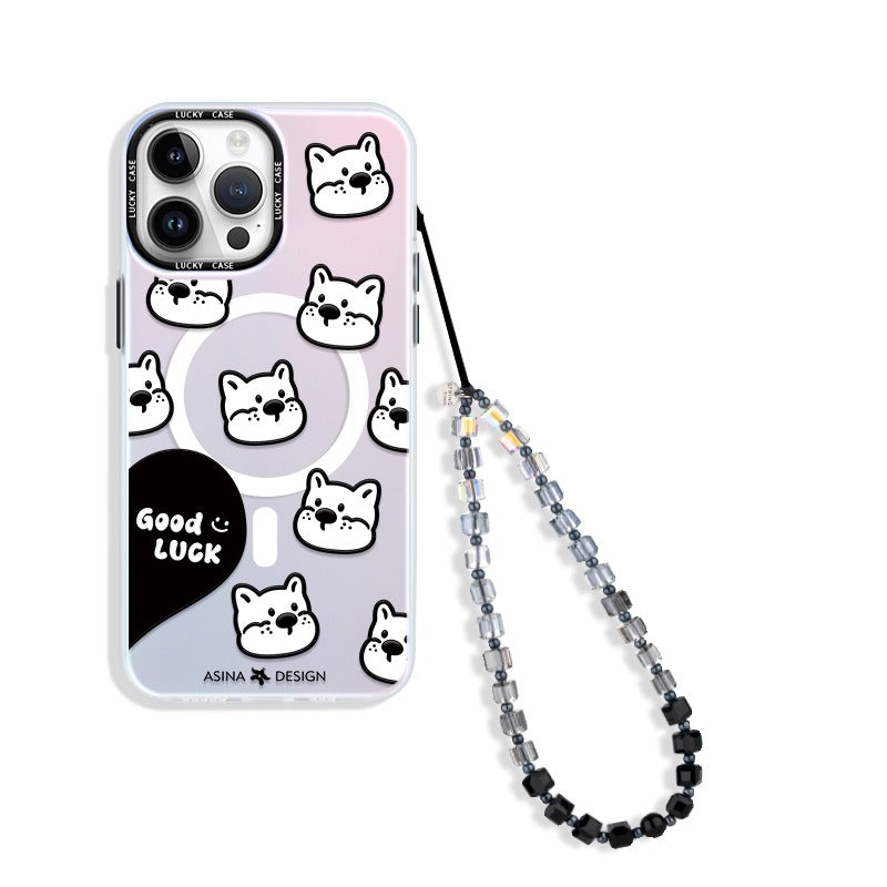 Black Grey iPhone Charms