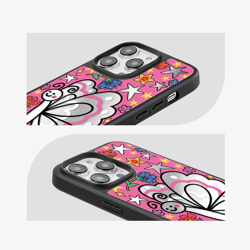 Cute art Butterfly Pattern iPhone Case