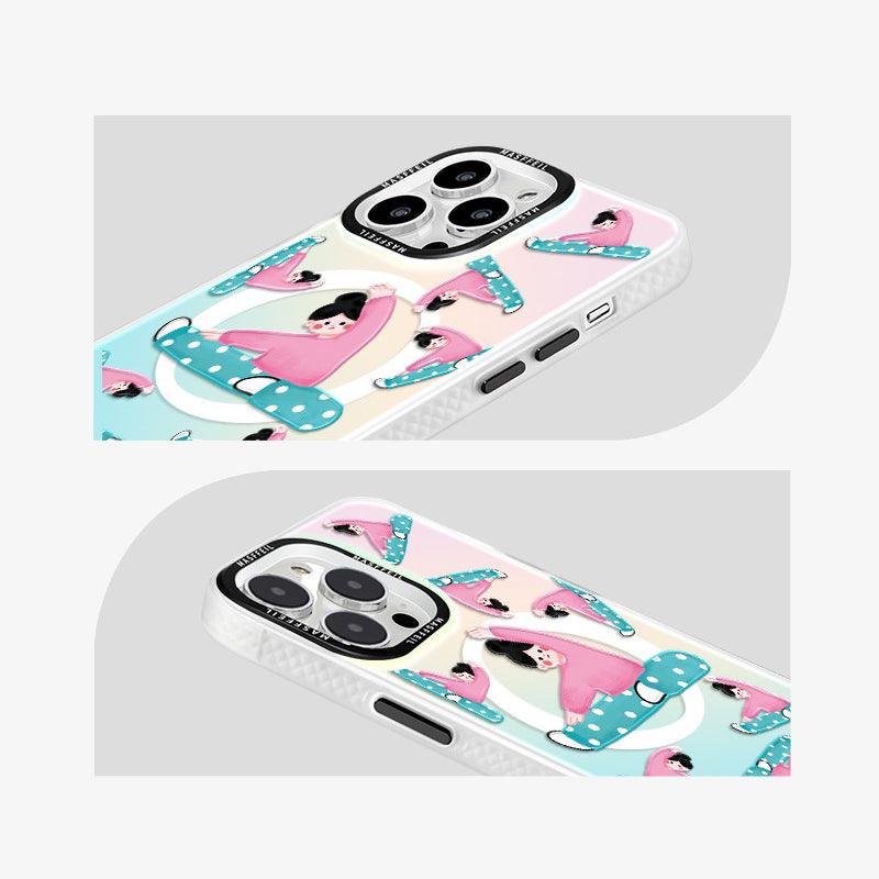 Yoga Girl iPhone Case