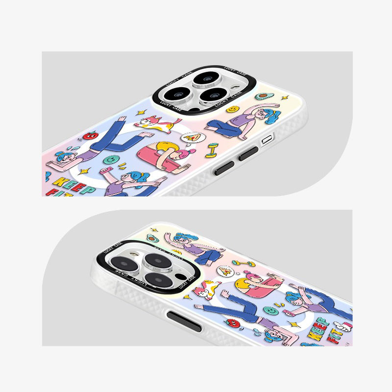 Yoga Girl iPhone Case