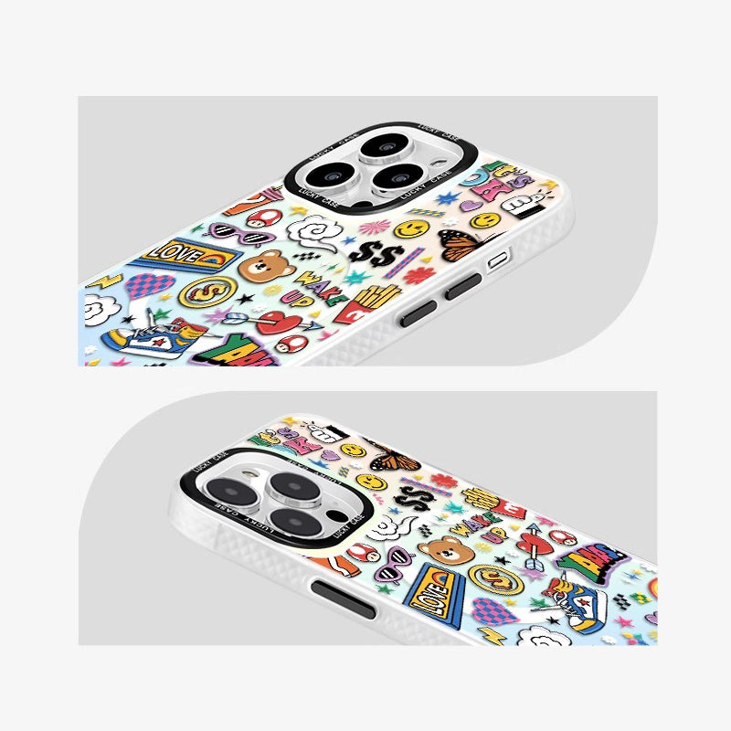 Colorful Comic iPhone Case