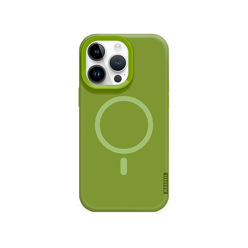 Green Solid Color iPhone Case