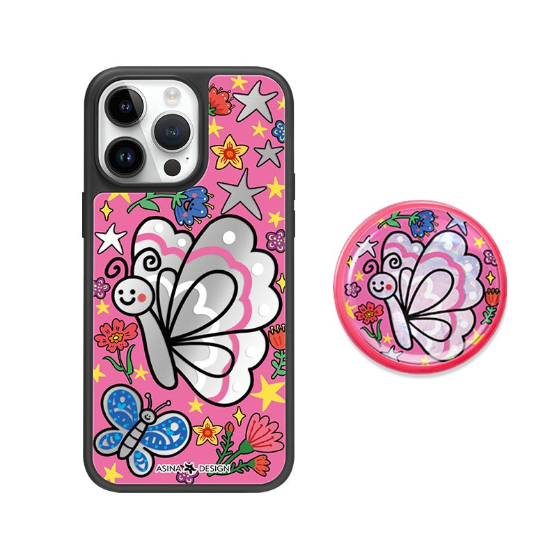 Cute art Butterfly Pattern iPhone Case