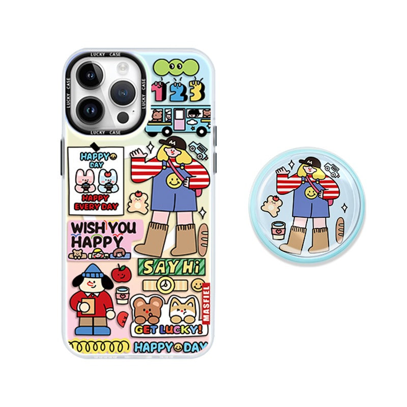 Happy iPhone Case