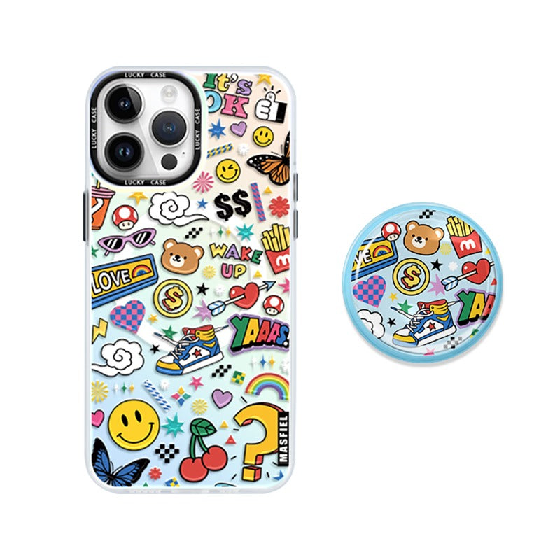 Colorful Comic iPhone Case