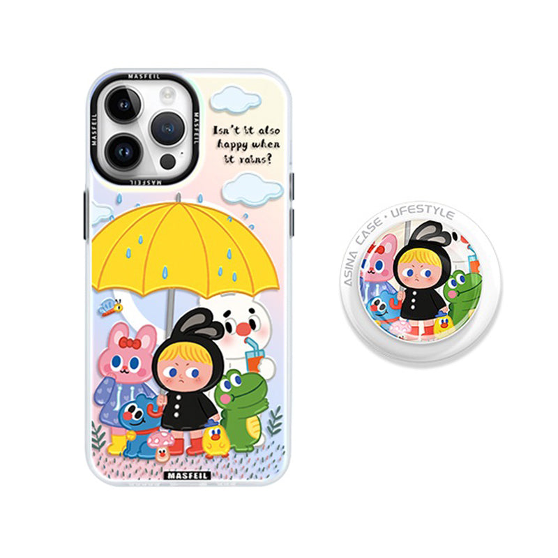 Rainy Girl iPhone Case