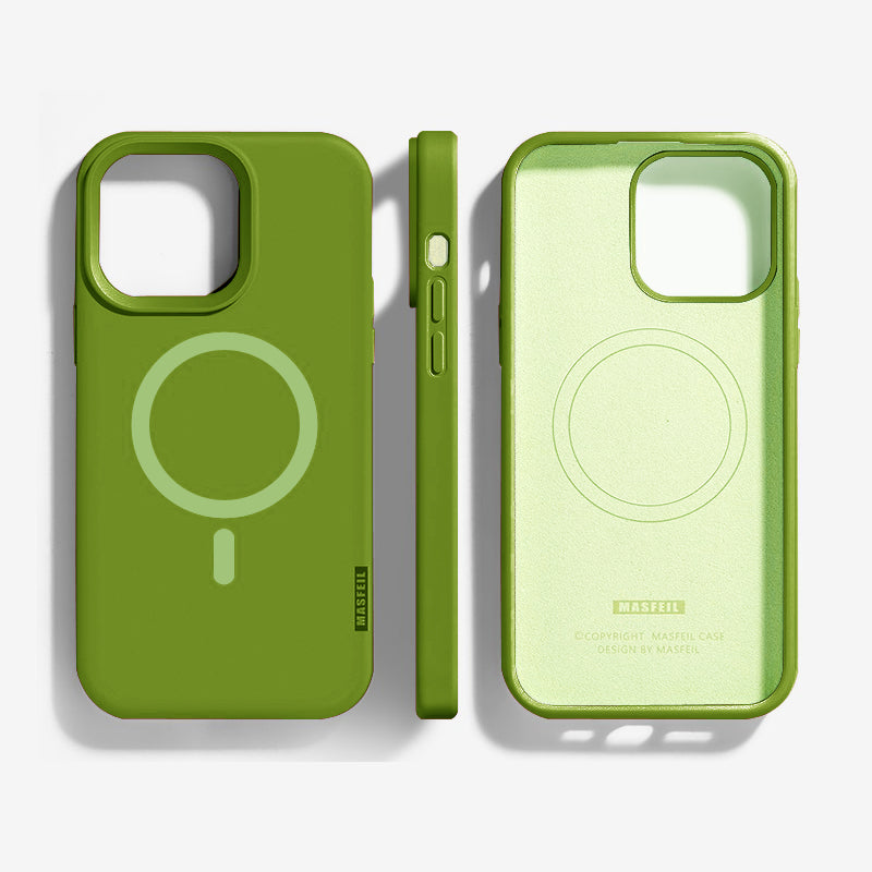 Green Solid Color iPhone Case